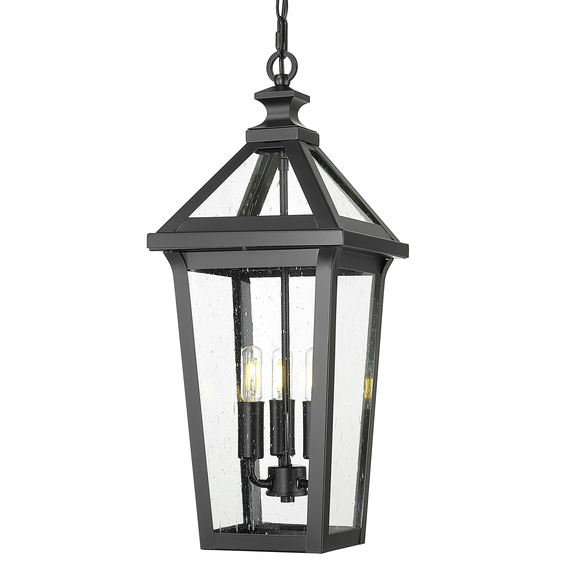 Lampa wisząca czarna loftowa ZURICH P03630BK - Cosmo Light