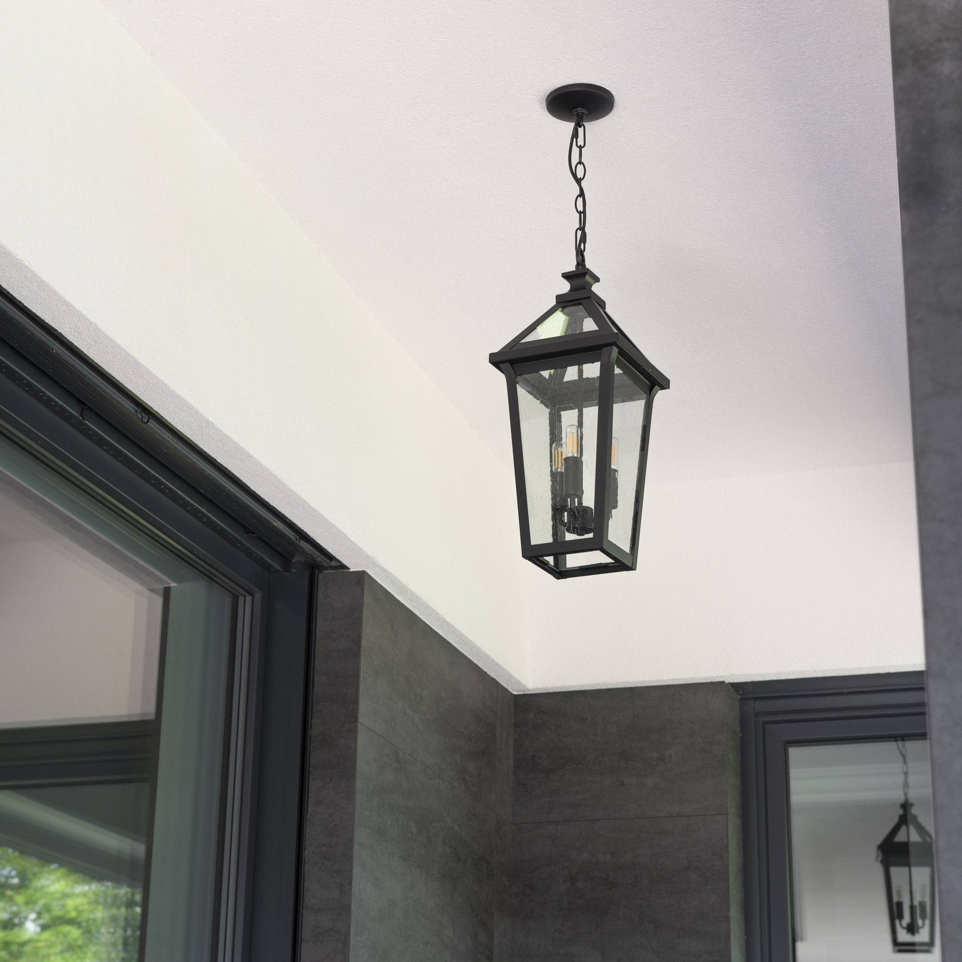 Lampa wisząca czarna loftowa ZURICH P03630BK - Cosmo Light - obrazek 4