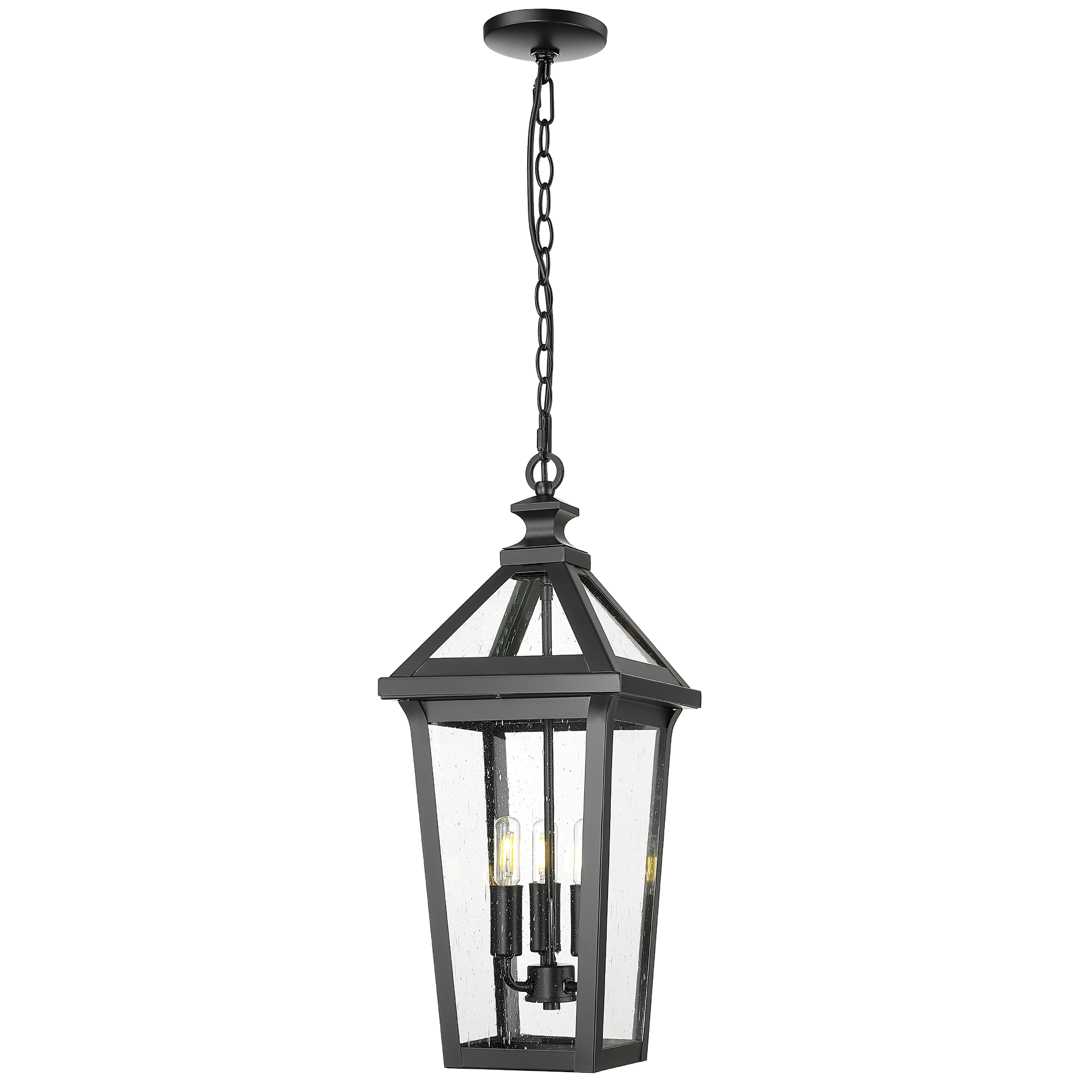 Lampa wisząca czarna loftowa ZURICH P03630BK - Cosmo Light - obrazek 6