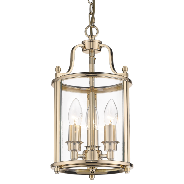 Lampa Hampton wisząca NEW YORK złota P03875AU - Cosmo Light