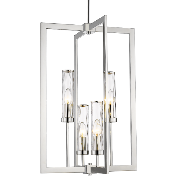 Lampa Hampton wisząca srebrna OXFORD P04052NI – Cosmo Light