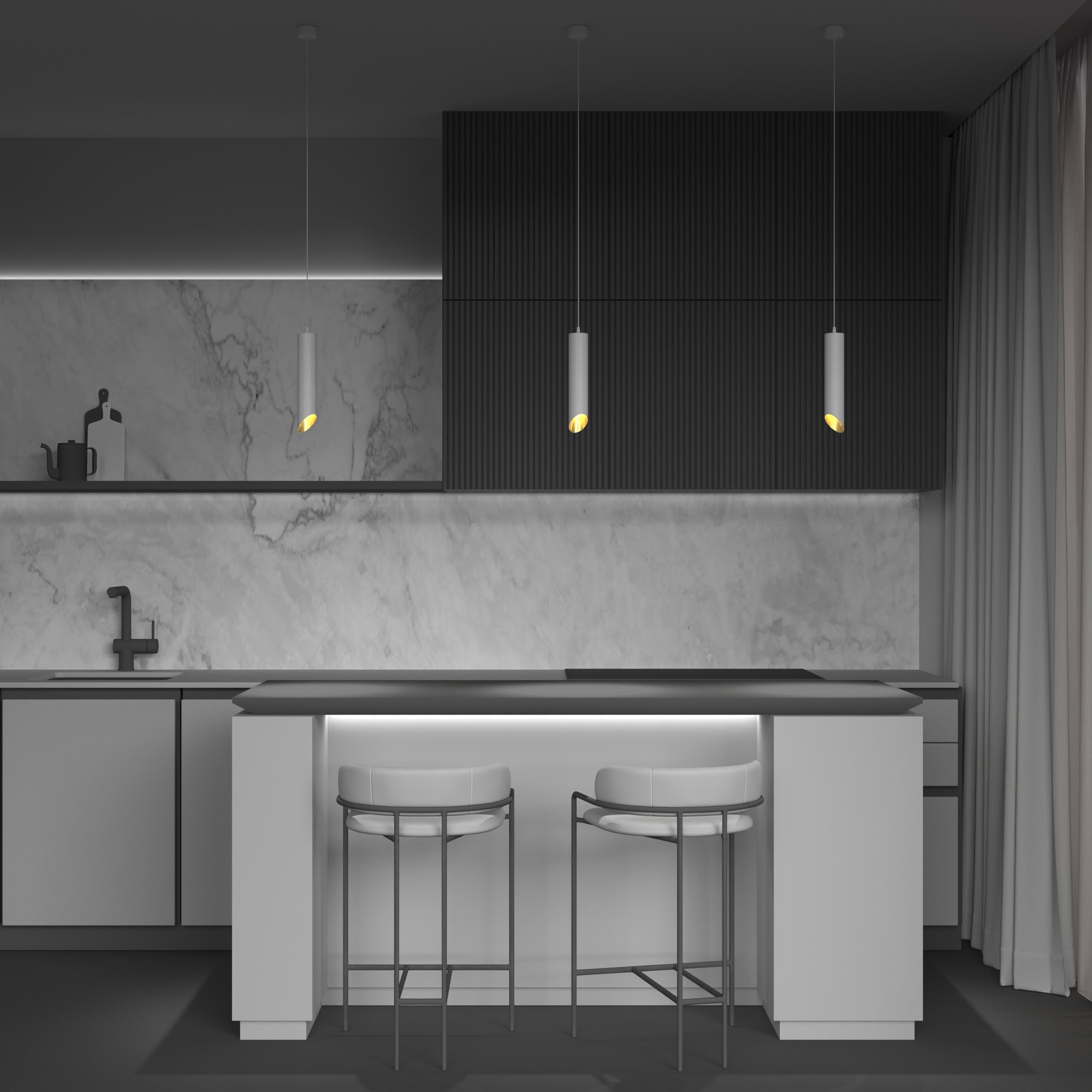 Lampa wisząca Lipari P044PL-01-40GU10-W - Maytoni - obrazek 4