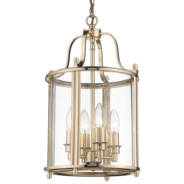 Lampa Hampton wisząca NEW YORK złota P04882AU - Cosmo Light