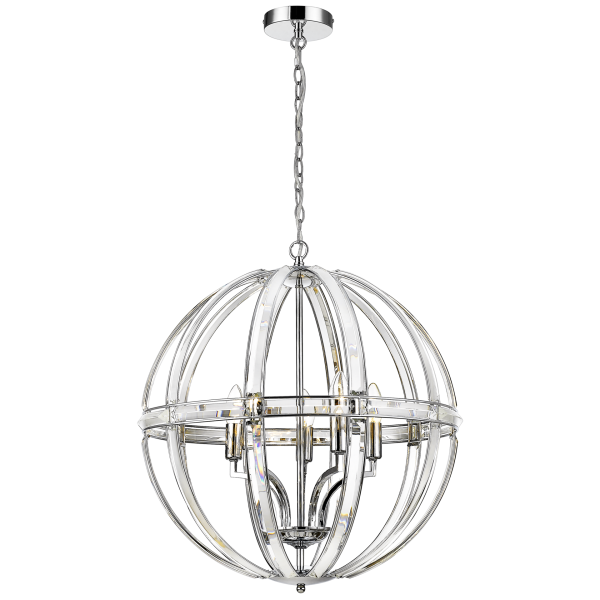 Lampa Hampton wisząca ORLANDO chrom P05735CH - Cosmo Light