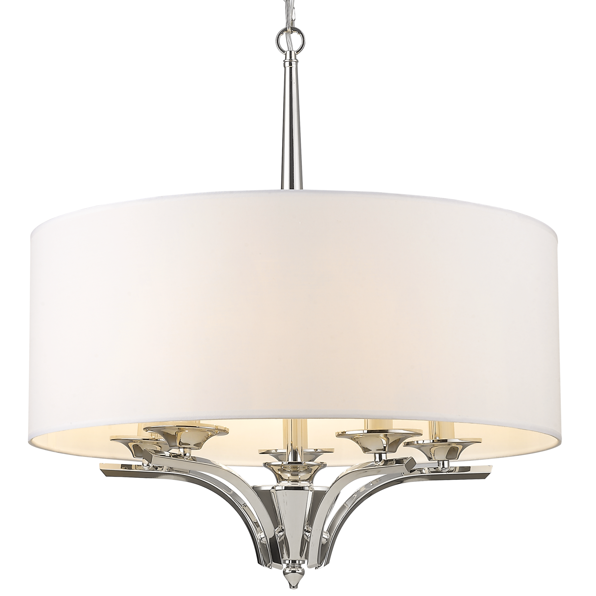 Lampa Hampton wisząca ATLANTA nikiel P05803NI-WH - Cosmo Light - obrazek 4