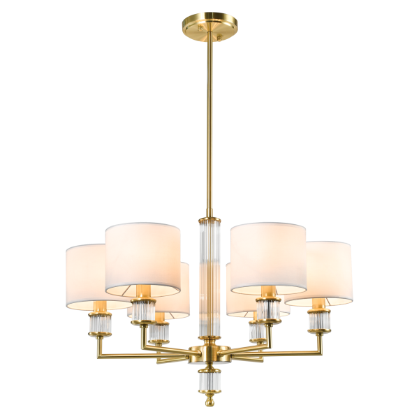 Lampa wisząca SUTTON P06692BR-WH - Cosmo Light