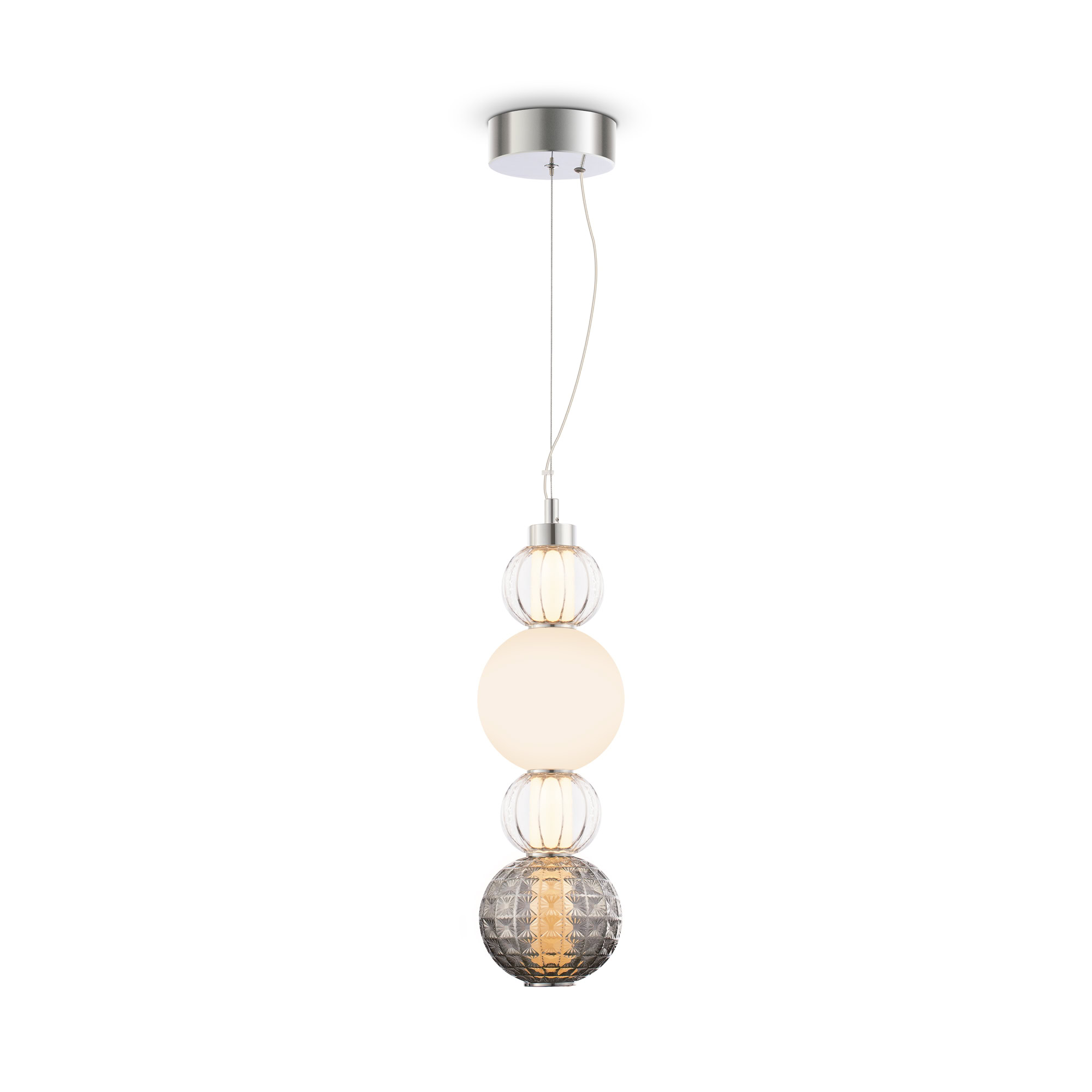 Lampa stylowa wisząca – Collar P069PL-L17CH3K - Maytoni