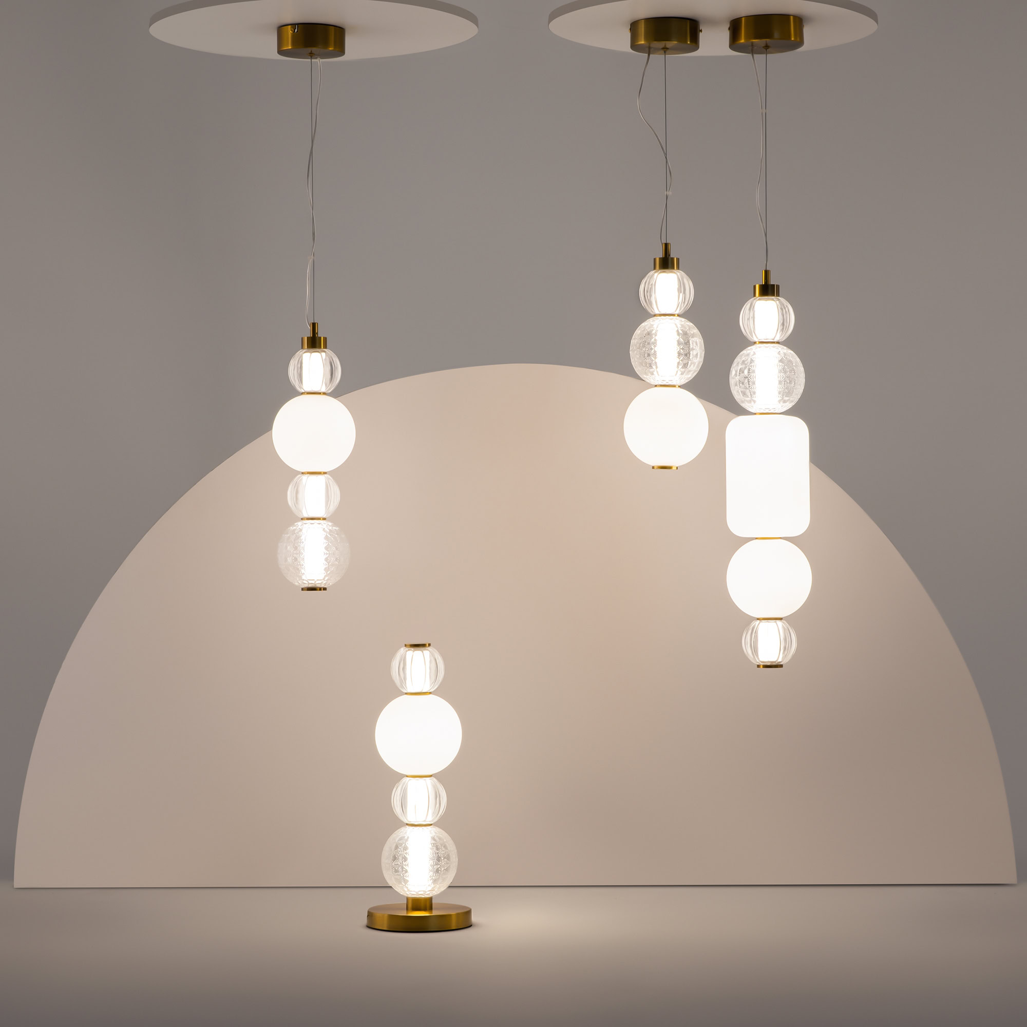 Lampa wisząca Collar P069PL-L35G3K1 - Maytoni - obrazek 5