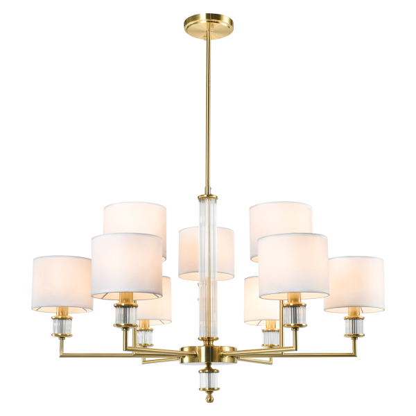 Lampa wisząca SUTTON P09685BR-WH - Cosmo Light