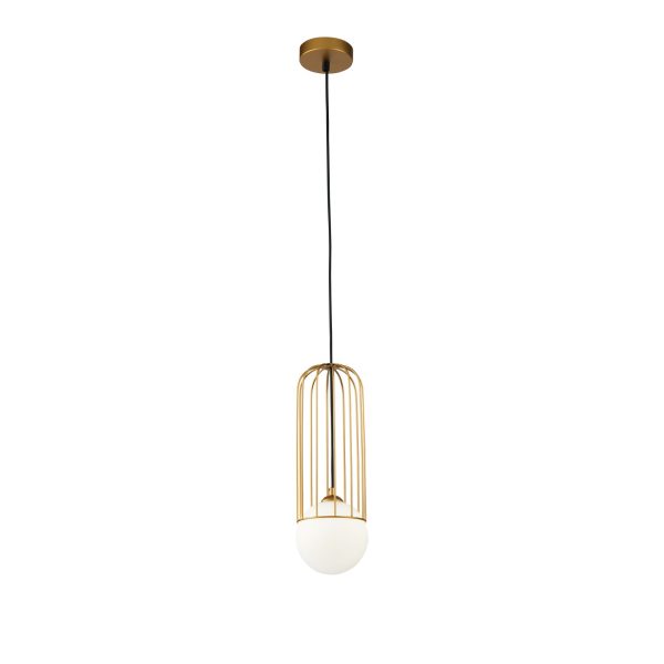 Lampa loft wisząca TELFORD P361PL-01G – Maytoni