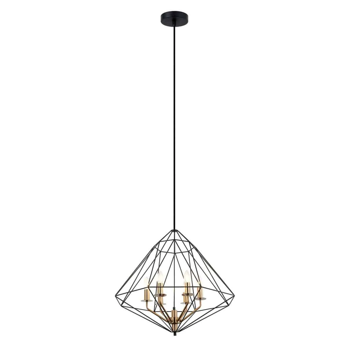 Lampa Hampton wisząca MARESMO PEN-6369-6-BKBR - Italux