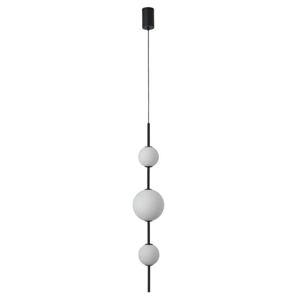 Lampa Wisząca łazienkowa Bolti IP44 LED czarna PL0109-3 - Yaskr
