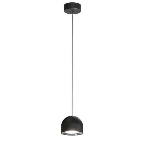 Lampa Wisząca nad barek Saila 1xLED czarna PL0115-BK - Yaskr