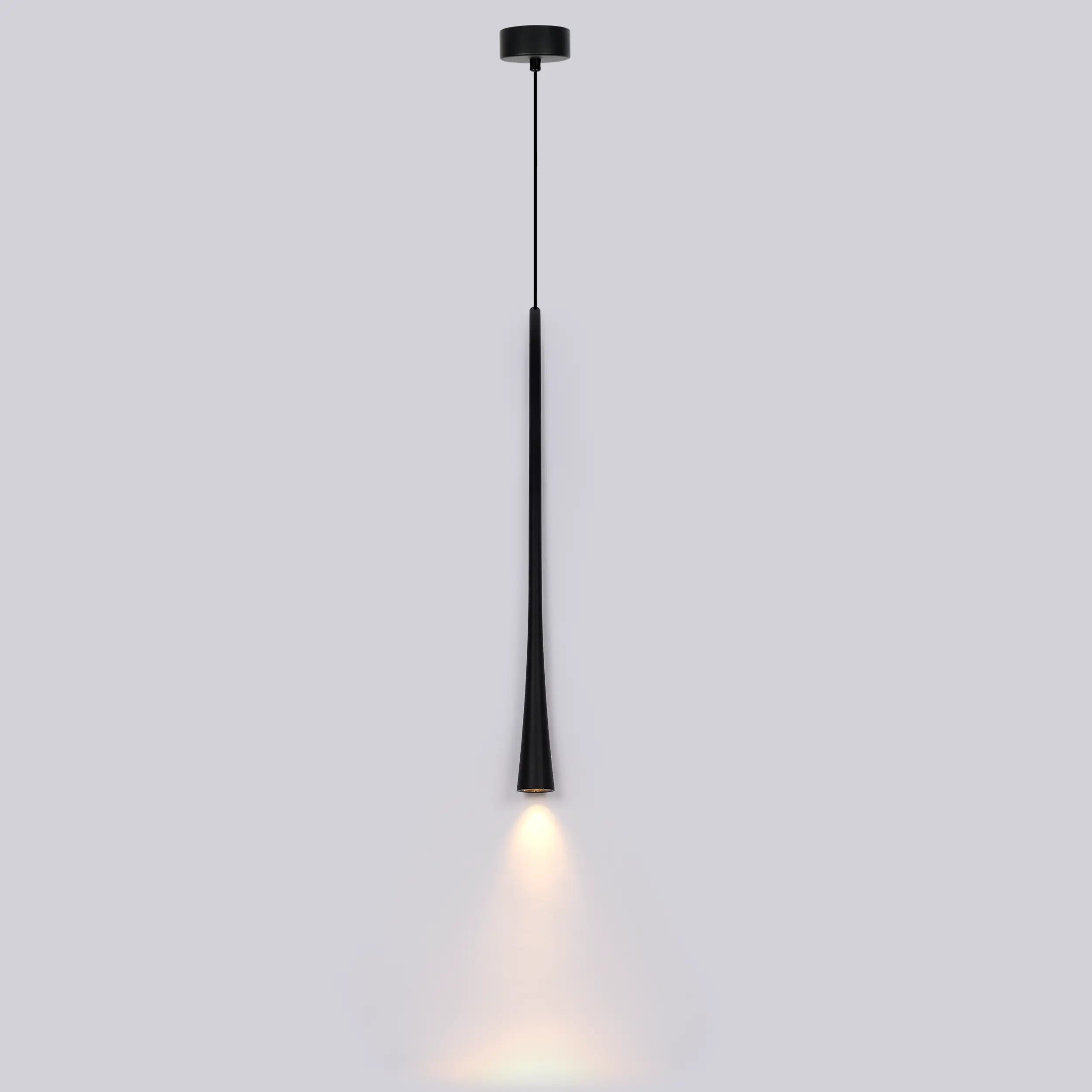 Lampa Wisząca nad wyspę Elysia 1xLED czarna PL0121-BK - Yaskr - obrazek 4