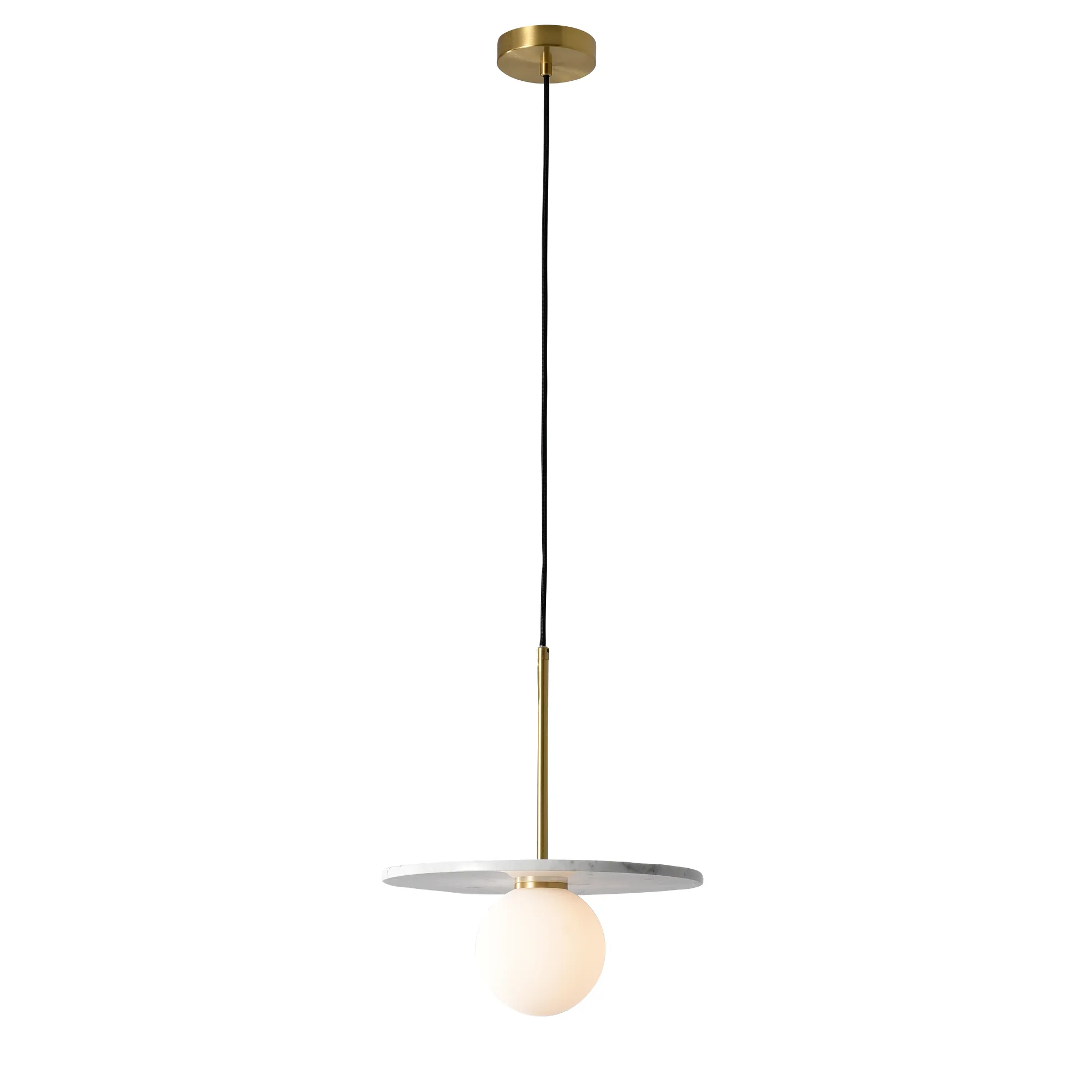 Lampa Wisząca Bilo III 1xG9 biała PL0136-WH - Yaskr - obrazek 2