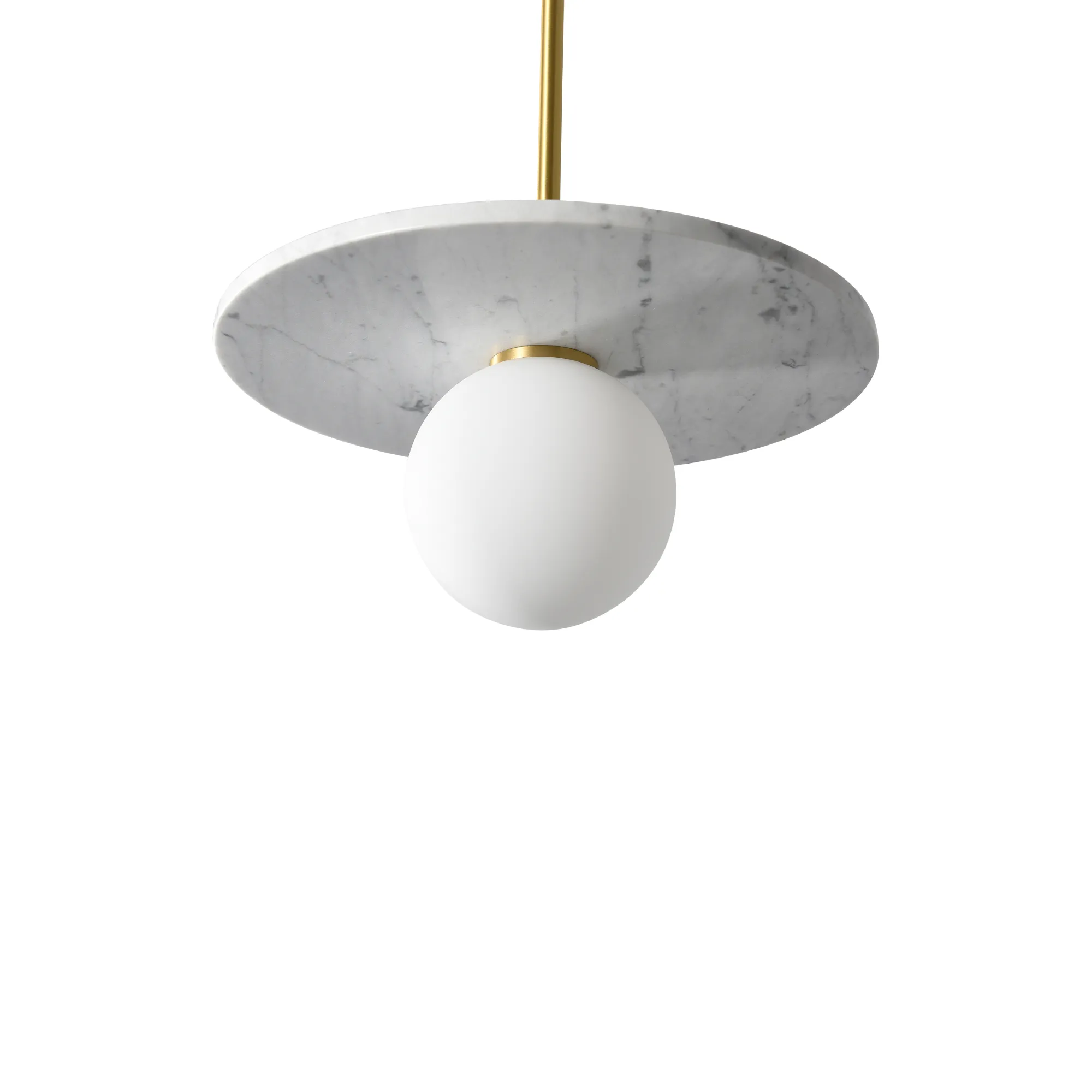 Lampa Wisząca Bilo III 1xG9 biała PL0136-WH - Yaskr - obrazek 3