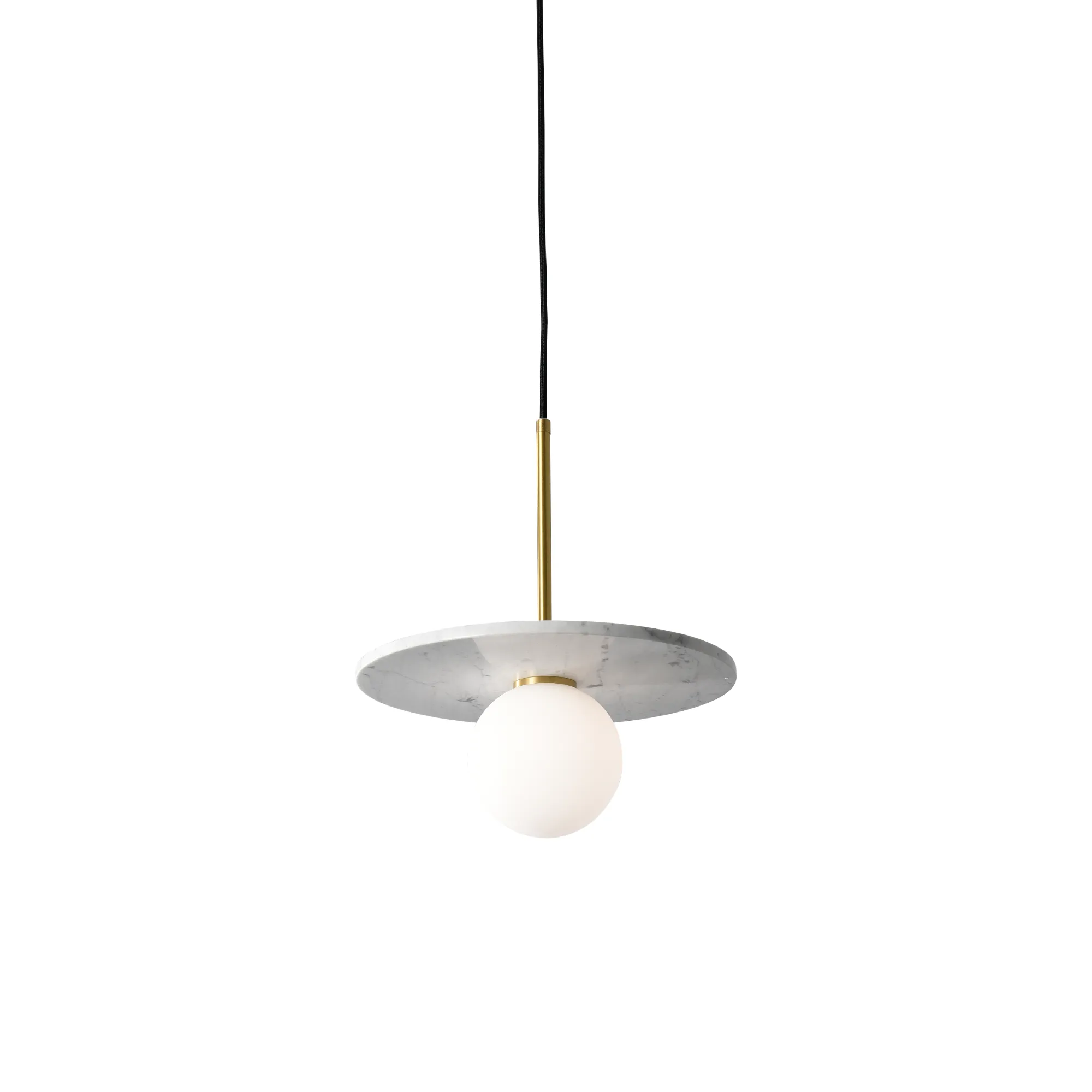 Lampa Wisząca Bilo III 1xG9 biała PL0136-WH - Yaskr - obrazek 4
