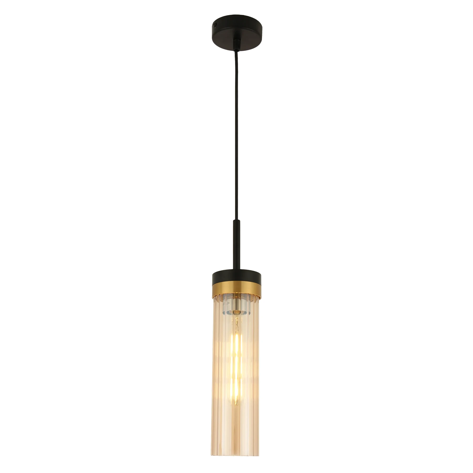 Lampa Wisząca Malika 1xE27 czarny PL0140-1 - Yaskr