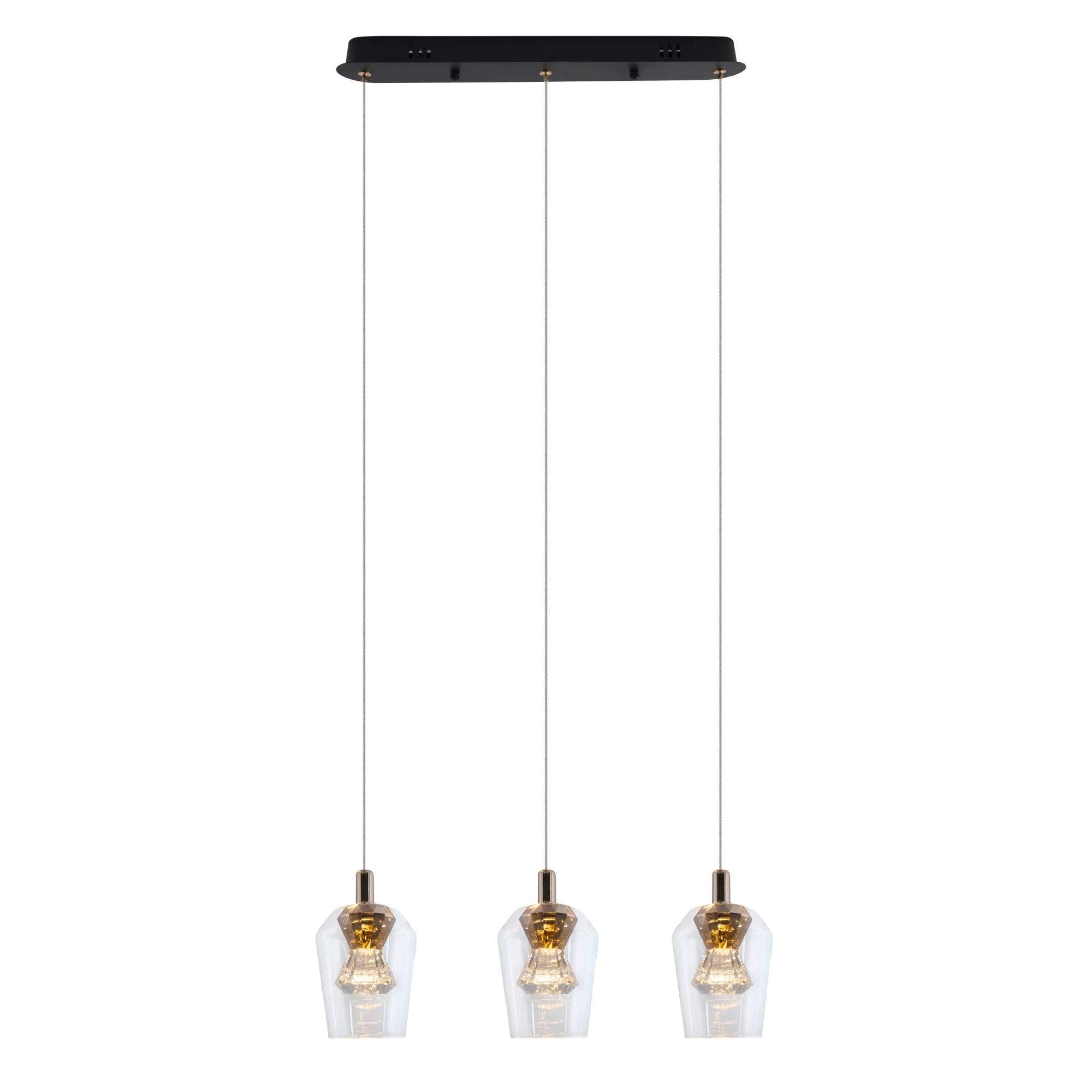 Lampa Wisząca do jadalni Tasa 1xLED czarna PL0143-3 - Yaskr