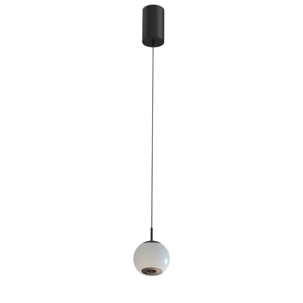 Lampa Wisząca nad wyspę Iliso 1xLED czarna PL0148 - Yaskr