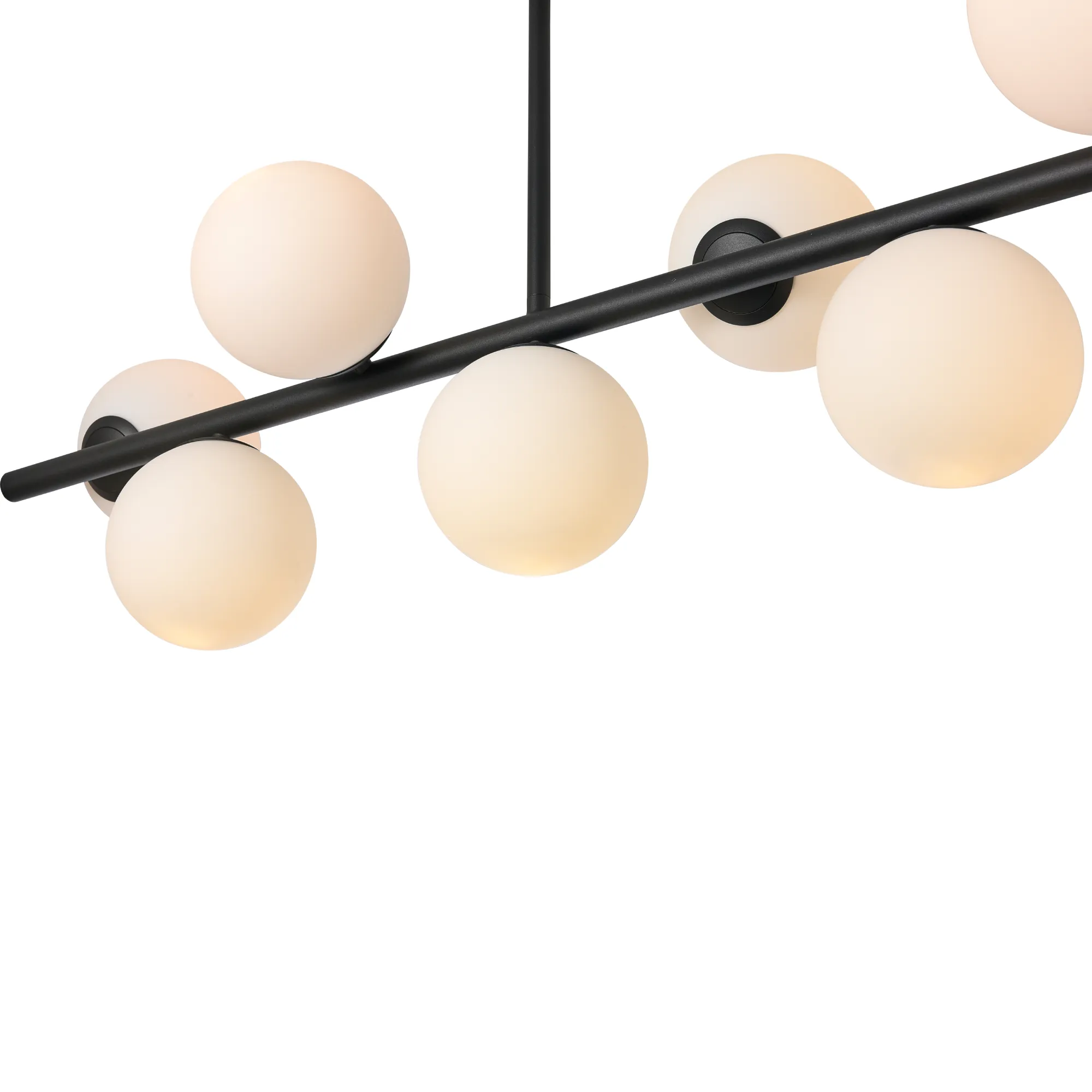 Lampa sufitowa kule Bolti 7xE14 czarna PLC0104-BK - Yaskr - obrazek 13