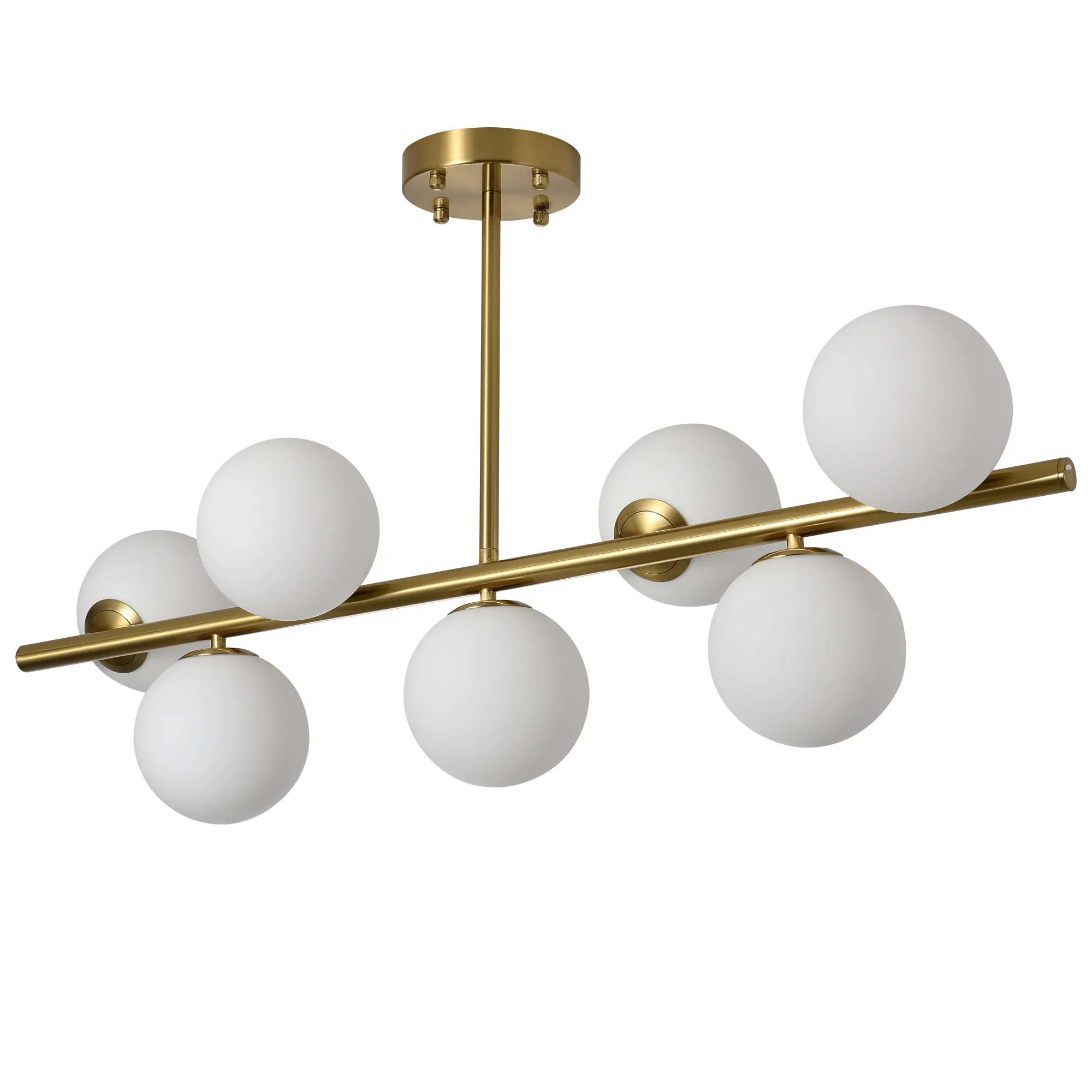 Lampa sufitowa kule Bolti 7xE14 złota PLC0104-GD - Yaskr