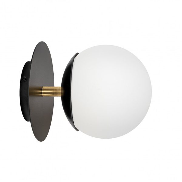 Kinkiet minimalistyczny PLAAT czarna PLC12300 - Ummo Lighting