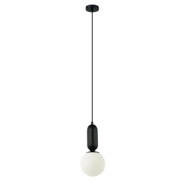 Lampa wisząca nowoczesna Aldeva PND-02340-1S-BK - Italux