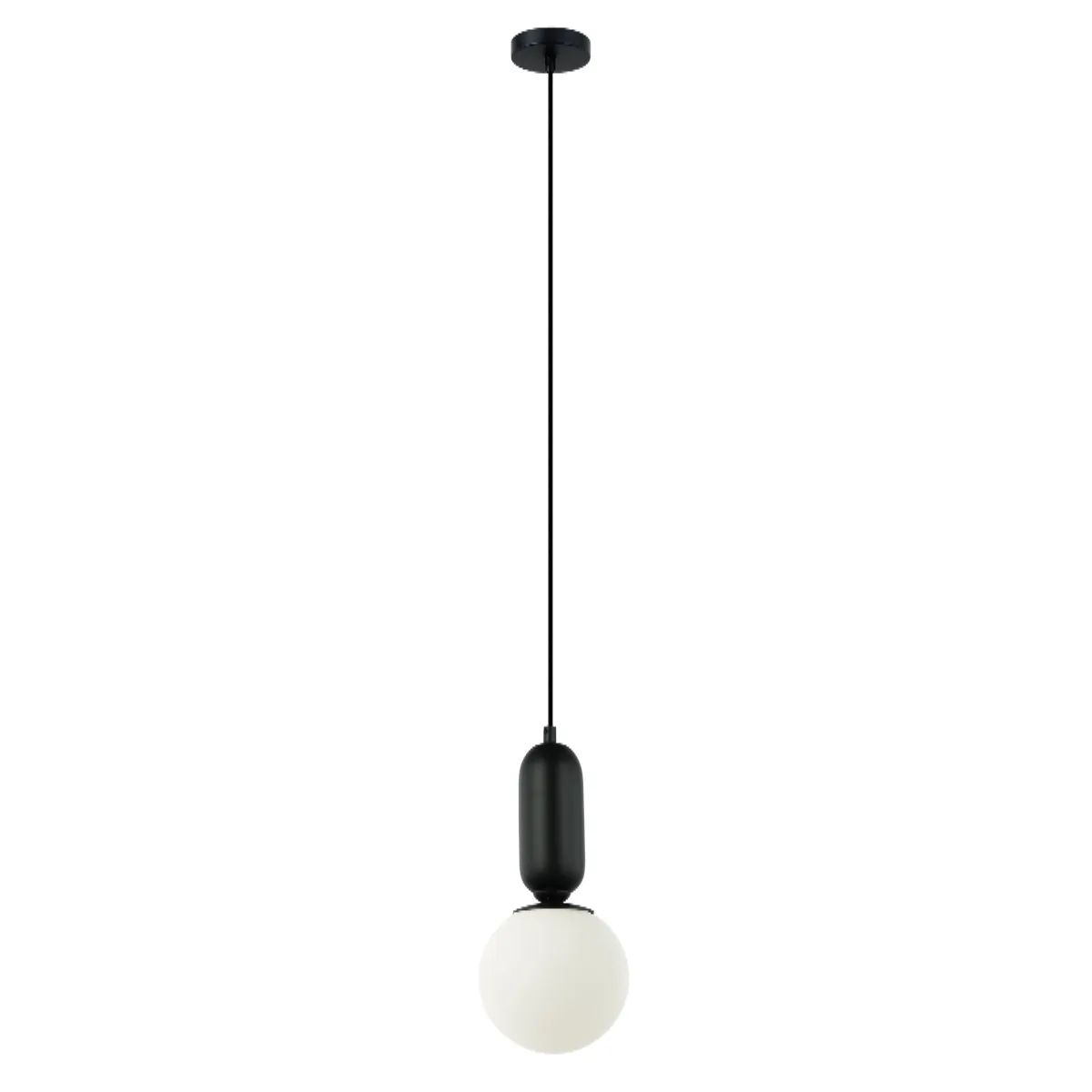 Lampa wisząca nowoczesna Aldeva PND-02340-1S-BK - Italux