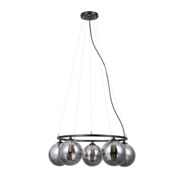 Lampa wisząca Molite PND-1098-5R-BK - Italux