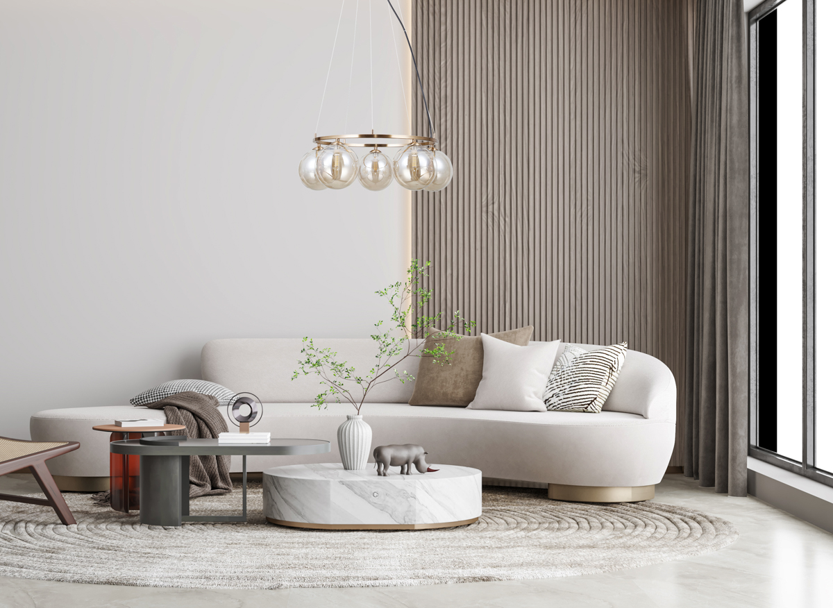 Lampa wisząca Molite PND-1098-5R-HB - Italux - obrazek 2