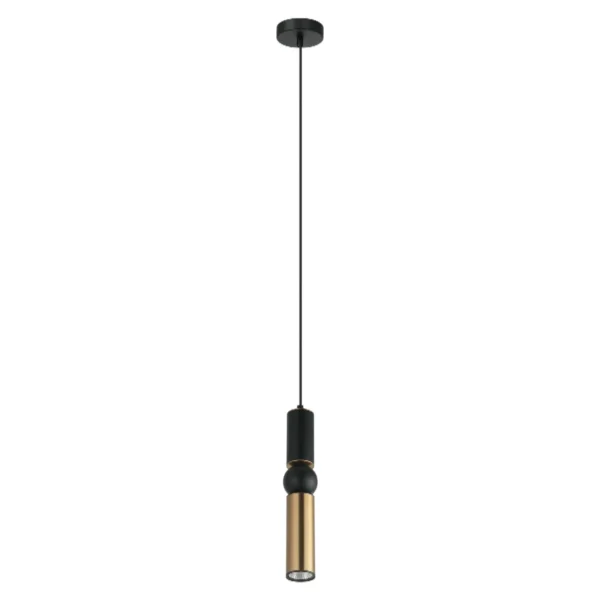 Lampa wisząca nowoczesna Isidora PND-14290-1-BK-BRO - Italux