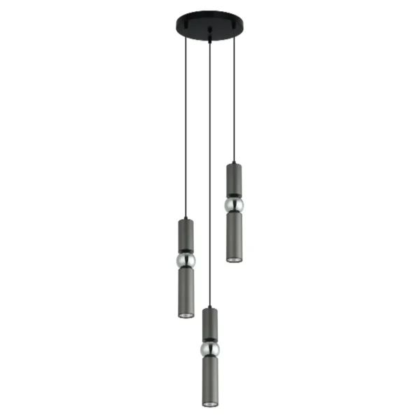 Lampa nad stół wisząca nowoczesna Isidora PND-14290-3-GR - Italux