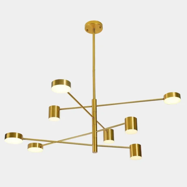 Lampa stylowa wisząca REMDAL PND-16374-8-COP-3K - Italux