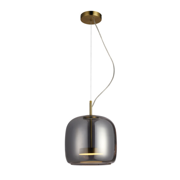 Lampa wisząca Caste PND-17760A-BRSS-SG - Italux