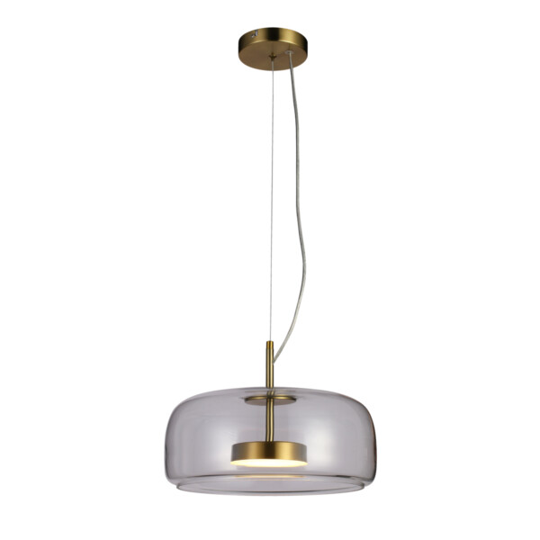 Lampa wisząca Caste PND-17760B-BRSS-CL - Italux
