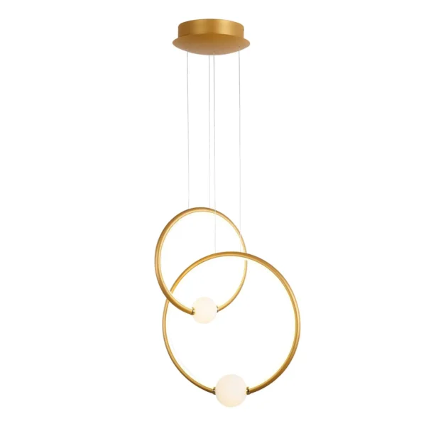 Lampa wisząca RING Lozanna PND-20112035-2B-GD - Italux