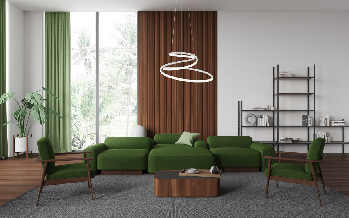 Lampa wisząca Lorila PND-2168-M-WH - Italux - obrazek 2