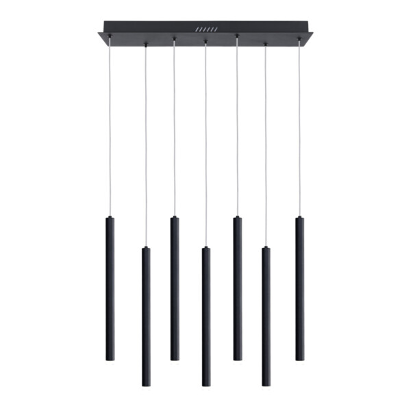 Lampa wisząca Valdes PND-22302-7-BK - Italux