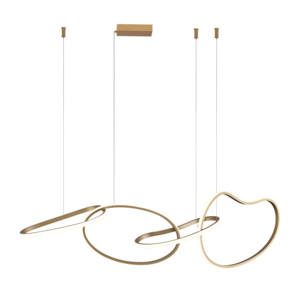 Lampa wisząca Fonte PND-22412-S4-GD - Italux