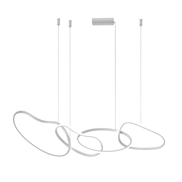 Lampa wisząca Fonte PND-22412-S4-WH - Italux