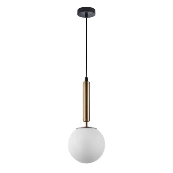 Lampa wisząca nowoczesna RAVENA PND-2324-1 GD+OPA - Italux