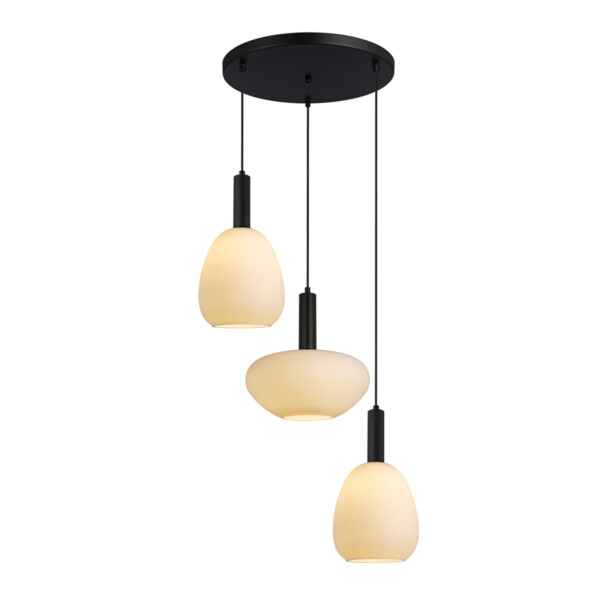 Lampa wisząca Gater PND-23541-3-BK-OP - Italux