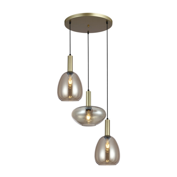 Lampa wisząca Gater PND-23541-3-GD-CH - Italux