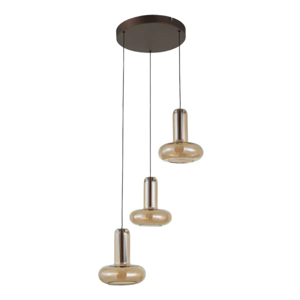 Lampa wisząca Carote PND-24011-3-COPP - Italux