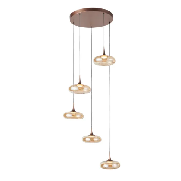 Lampa wisząca Tenele PND-24028-5A-COPP - Italux