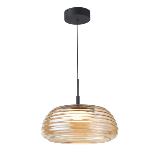 Lampa wisząca Loculi PND-24040-BK-AMB - Italux