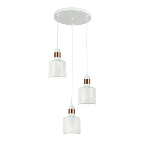 Lampa nad stół wisząca nowoczesna RESTENZA PND-2439-3-WH - Italux