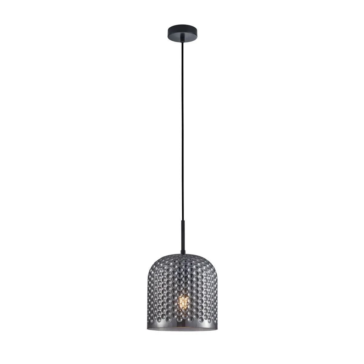 Lampa wisząca Renti PND-25205-1L-BK-SG - Italux - obrazek 4