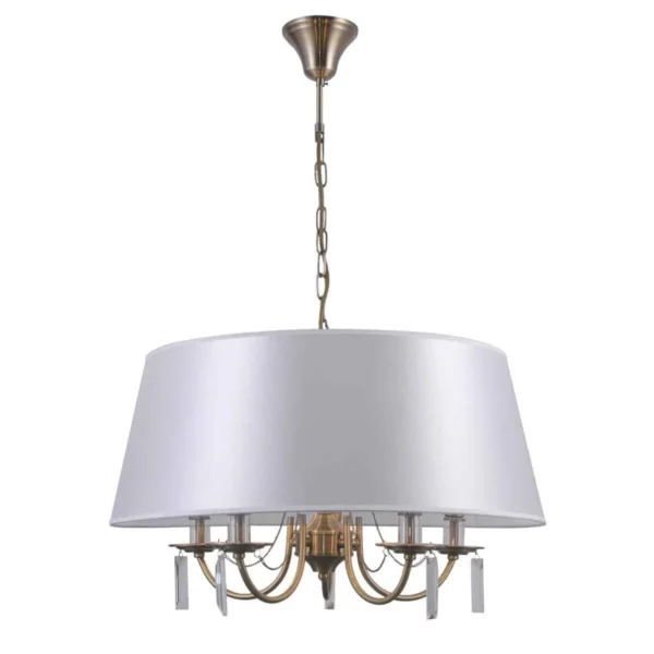 Lampa Hampton wisząca Solana PND-28366-5A antyczny brąz – Italux